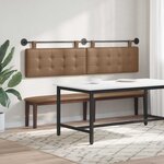 vidaXL Tête de lit suspendue Cappuccino Simili cuir