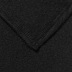 vidaXL Couvertures à jeter 6 Pièces Noir 170 x 130 cm Toison