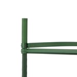 vidaXL Cage à tomates 2 Pièces 116 cm acier et PP