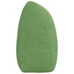 vidaXL Coussin de Dos Vert clair 200 x 24 x 50 cm Velours