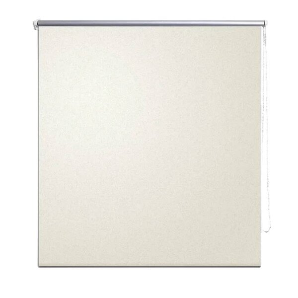 Store enrouleur occultant 80 x 230 cm crème