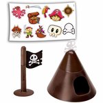 Ferplast Cage pour hamster Criceti 9 Pirates 46 x 29,5 x 23cm 57009061