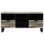 vidaXL Unites TV avec tiroir Blanc 100 x 33 x 46 cm Bois d'ingénierie