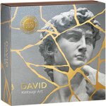 Pièce de monnaie en Argent 2000 Francs g 62.2 (2 oz) Millésime 2025 Kintsugi Art DAVID
