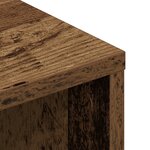 Meuble TV vidaXL en vieux bois 90x35x35 cm en bois d'ingénierie