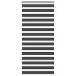 vidaXL Store zèbre noir 100x230 cm largeur du tissu 95 9 cm polyester