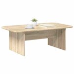 vidaXL Table basse Chêne Sonoma 93 x 53 x 33 cm Bois d'ingénierie
