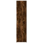 vidaXL Buffet haut chêne fumé 45x42 5x185 cm bois d'ingénierie