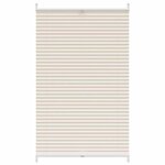 vidaXL Store plissé 90x125 cm Crème