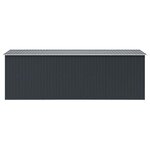 vidaXL Abri de jardin 257x489x181 cm Métal Anthracite
