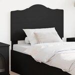 vidaXL Tête de lit avec tête de lit Chêne noir 75 cm Bois d'ingénierie