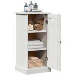 vidaXL Cabinet de Salle de Bain VIGO Blanc antique 37 x 34 x 80 cm