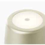 Lampe à poser d'extérieur Kaami rechargeable - Or mat - LED - 2W 310lm 3000K  USB