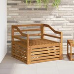 vidaXL Canapé d’extérieur Naturel