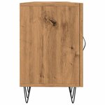 vidaXL Meuble TV chêne artisanal 150x30x50 cm bois d'ingénierie