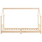 vidaXL Cadre de lit pour enfants 90x200 cm bois de pin massif
