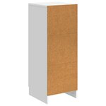 vidaXL Buffet Blanc 33 x 34 5 x 87 cm Bois d'ingénierie