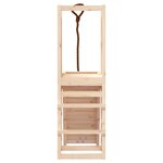 vidaXL Maisonnette de jeu avec mur d'escalade bois massif de pin
