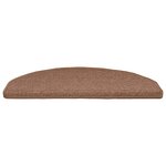 vidaXL Tapis d'escalier auto-adhésifs 15 pièces 80 x 24 5 x 3 5 cm