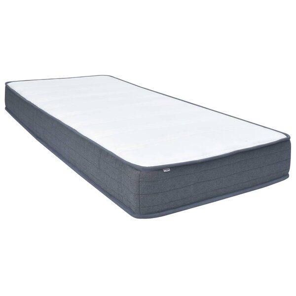 vidaXL Matelas de sommier tapissier fermeté moyenne 200x100x20 cm