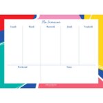 Semainier Perpétuel - 52 Feuilles Détachables - Draeger paris