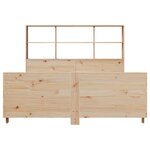 vidaXL Cadre de lit sans matelas 120x190 cm bois de pin massif