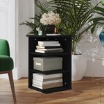 vidaXL Armoire latérale Noir 35x35x55 cm Aggloméré