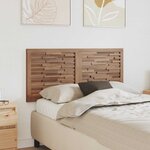 vidaXL Tête de lit Naturel Bois de teck massif
