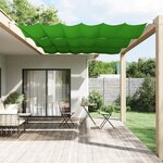 vidaXL Auvent vertical Vert clair 140x270 cm Tissu oxford