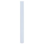 vidaXL Film de fenêtre statique dépoli blanc transparent 45x2000cm PVC