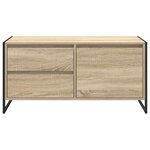 vidaXL Meuble TV Sonoma 100 x 36 x 49.5 cm Bois d'ingénierie