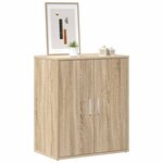 vidaXL Armoire à chaussures Chêne sonoma 60x35x70 cm Bois d’ingénierie