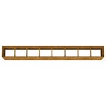 vidaXL Lit surélevé de jardin 360x40x80 cm acier corten