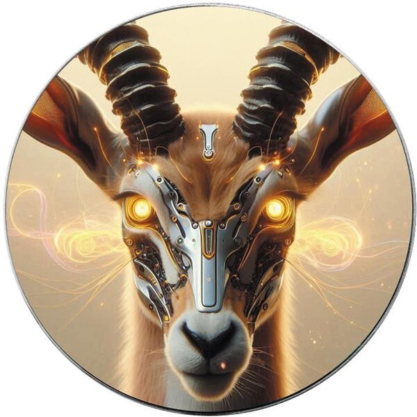 Pièce de monnaie en Argent 1 Dollar g 31.1 (1 oz) Millésime 2025 Cyber Preys GAZELLE