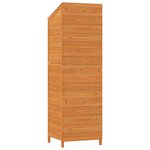 vidaXL Remise de jardin Marron 55x52x174 5 cm Bois de sapin solide