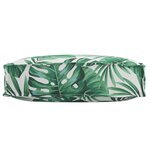 vidaXL Coussin Pallet pour Siège Motif de Feuille 60x60x12 cm Tissu Oxford