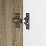 vidaXL Meuble TV Chêne Sonoma 150 x 31 x 50 cm Bois d’ingénierie