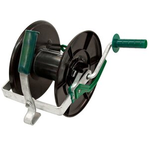 Kerbl enrouleur de fil de clôture compact noir et vert 44296