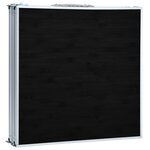 vidaXL Table pliable de camping Gris Aluminium 180x60 cm