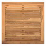 Ensemble de repas de jardin de 5 pièces avec coussins en bois massif d'acacia