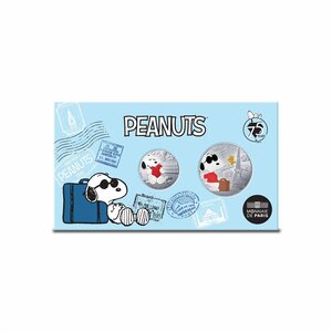 Snoopy - Cartelette duo 50€ et 10€ Argent
