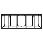 vidaXL Table basse noir 100x50x35 5 cm bois d'ingénierie