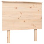 vidaXL Cadre de lit sans matelas 100x200 cm bois massif de pin