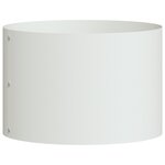 vidaXL Plantes en Céramique Blanche Blanche Céramique 30 cm de diamètre