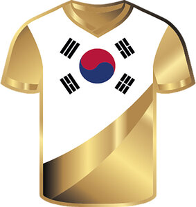 Monnaie SOUTH KOREA JERSEY Sport Icons 1/1000 Oz Or 3000 Francs Chad
