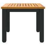 vidaXL Table d'appoint de jardin 45x45x38 cm en bois d'acacia massif