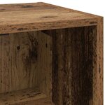 vidaXL Buffet Bois ancien 34 5 x 32 5 x 90 cm Bois d'ingénierie