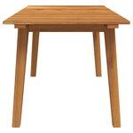 vidaXL Table Basse 90x45x40 cm en Bois Massif d'Acacia