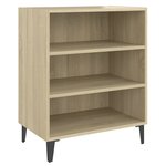 vidaXL Buffet chêne sonoma 57x35x70 cm bois d'ingénierie