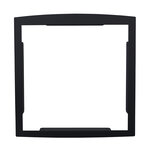 Cadre d'encastrement Noir Sablé RAL 2100 MS